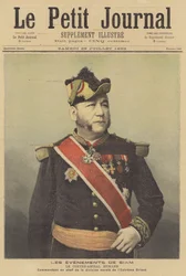 Contrammiraglio Humann, comandante della flotta della Marina francese in Estremo Oriente